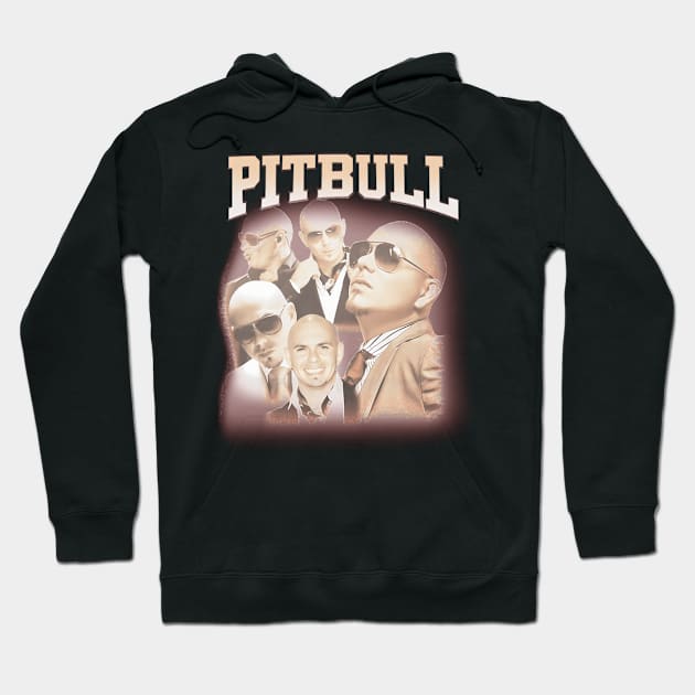 Mr Worldwide Pitbull- Limited Edition Hoodie by OrigamiOasis